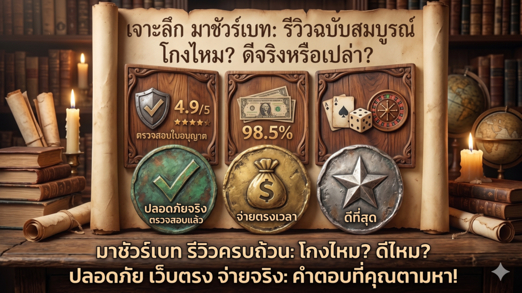 มาชัวร์เบท โกงไหม